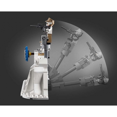 Lego Star Wars 75241 Obrona Bazy Echo strzelająca